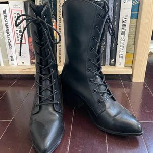 Foxblood - The Nancy Boot - witchy goth booties